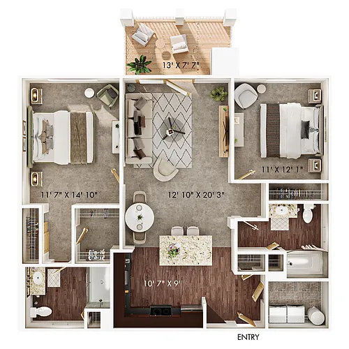 Floor plan Arlanza
