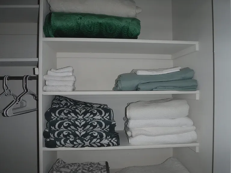 Lots of towels and linens