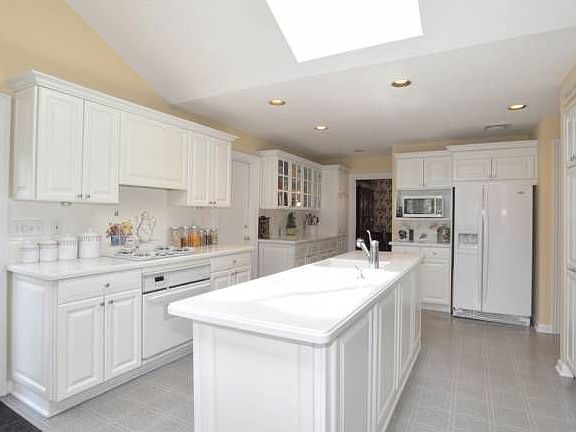 Updated kitchen with center island