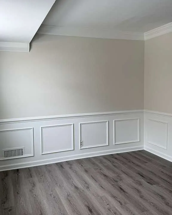 newly renovated living area