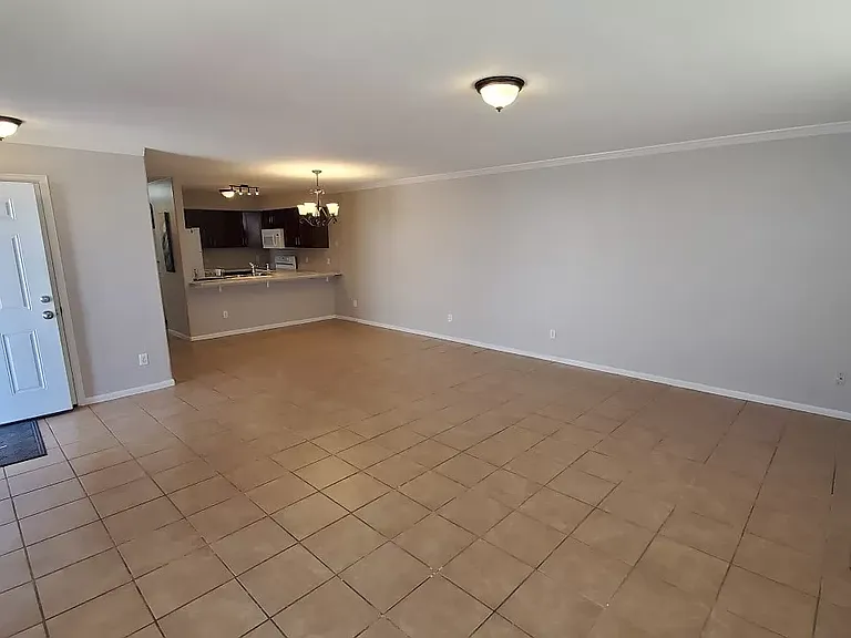 Living room to kitchen