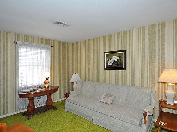 The formal living room is spacious.  Thinking outside of the box, the room could easily be used as a study or a gameroom, craft room or......