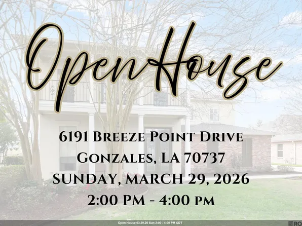 6191 Breeze Point Dr, Gonzales, LA 70737