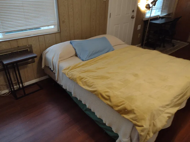 Master bedroom bed