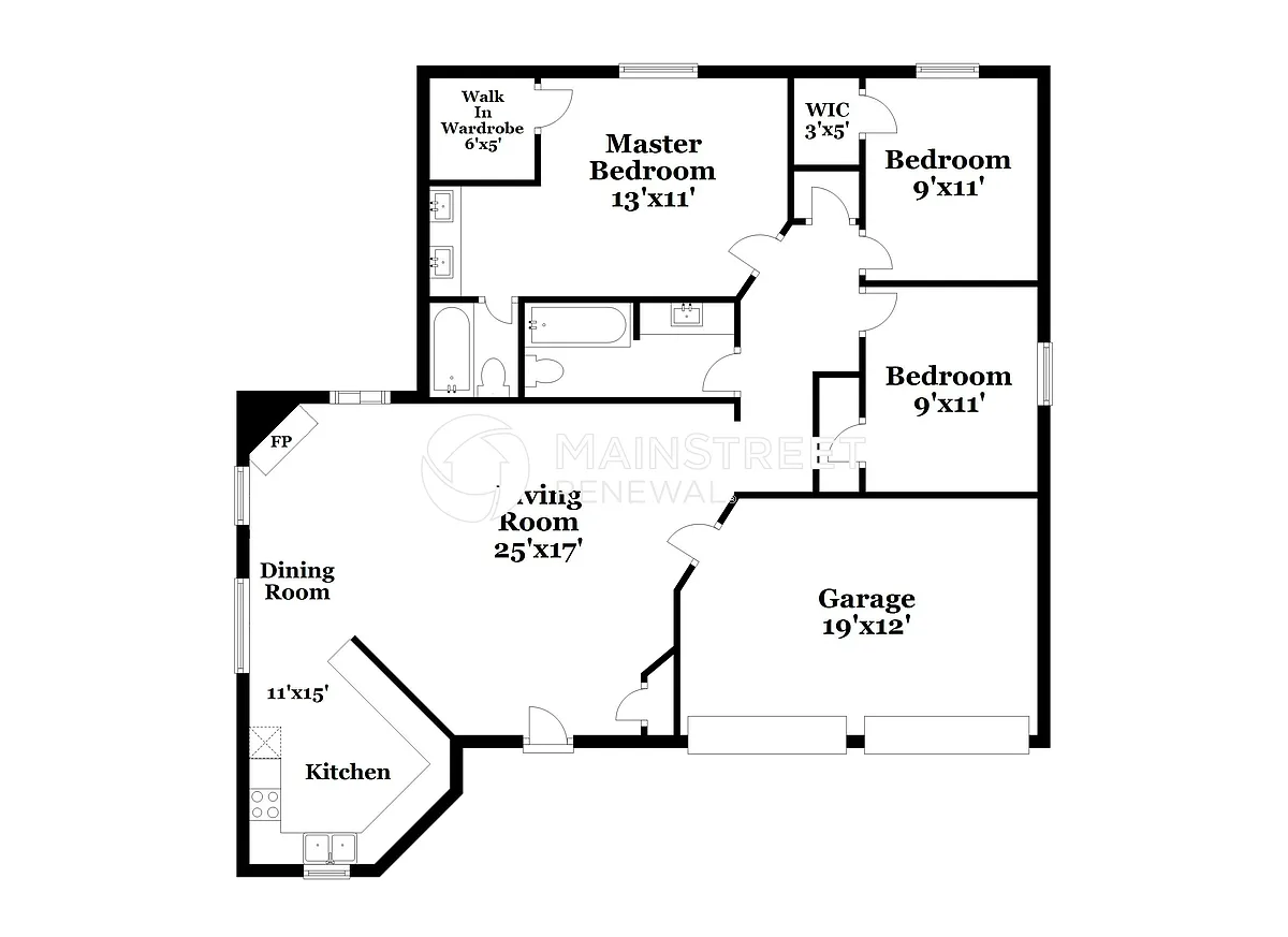 Floor Plan - 316 Kalmia Dr