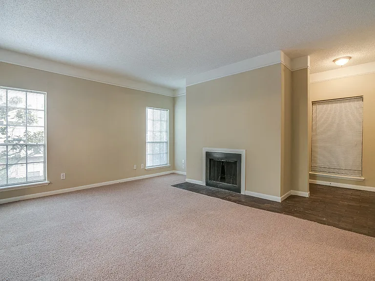 Fireplaces in select apartment homes