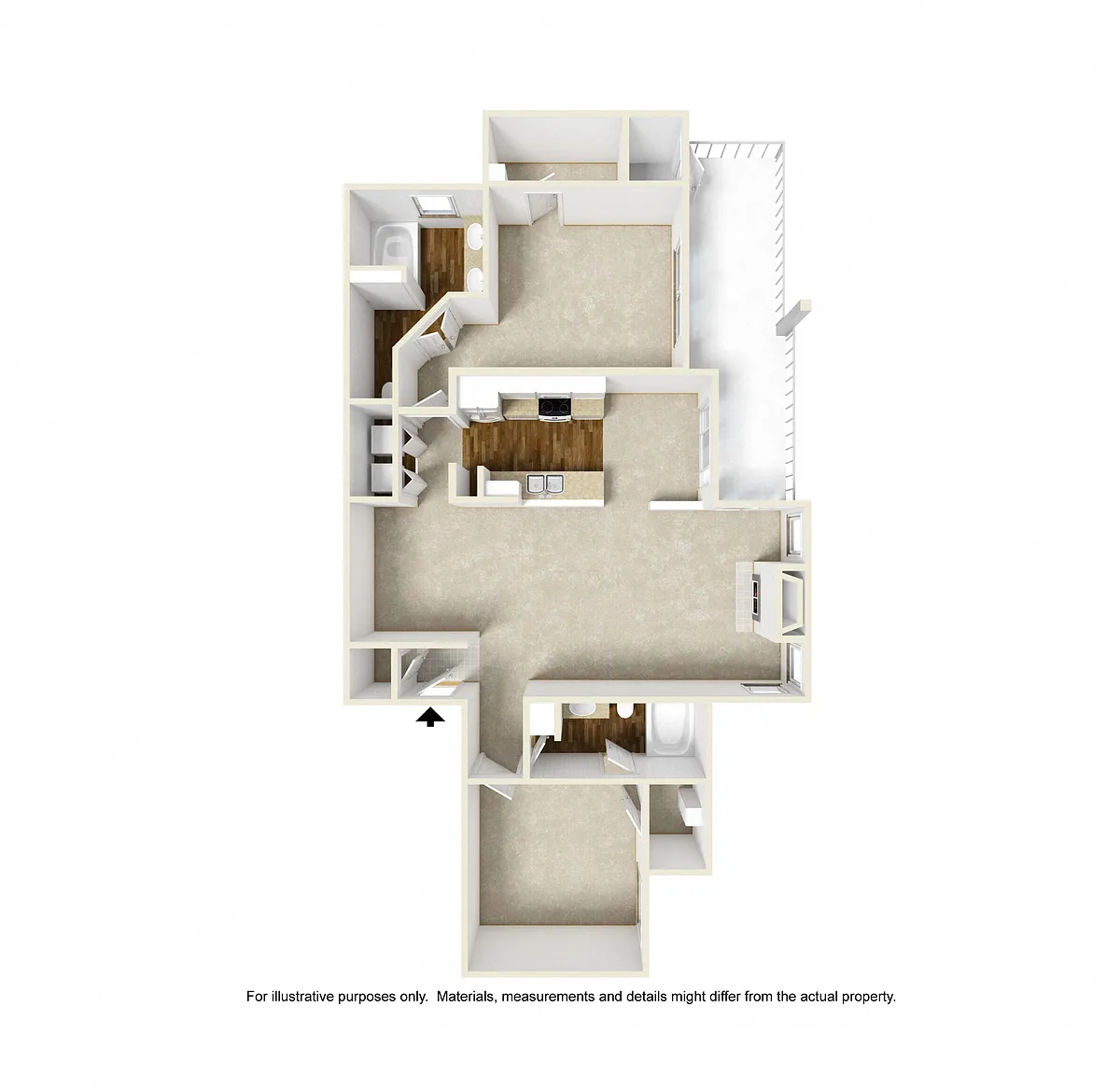 Floor plan B2