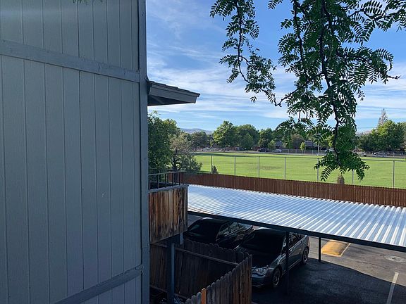 Side view of balcony