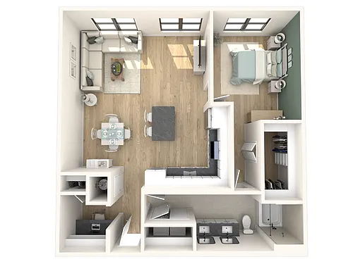 Floor plan Allen Pkwy