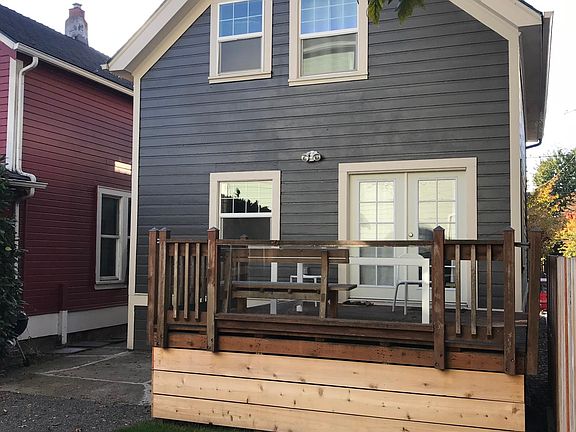 Back Deck and Yard