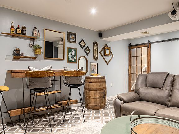 Modern entertainment area.