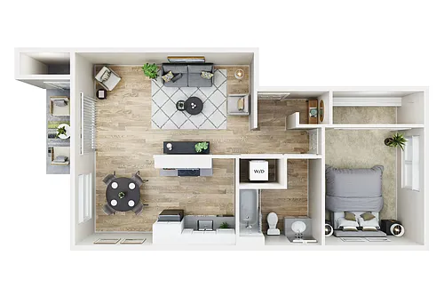 Floor plan Hamlin