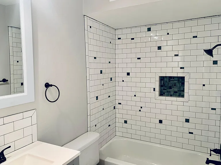 Upstairs - full bath