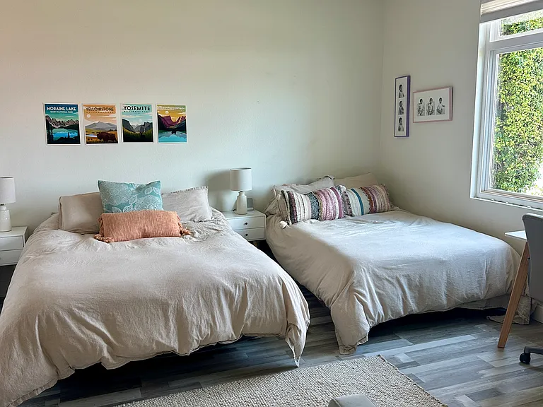 Bedroom 2 will have a king bed