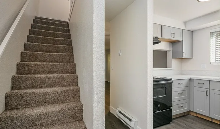 Stairs Kitchen View