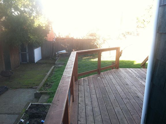 Back deck/yard