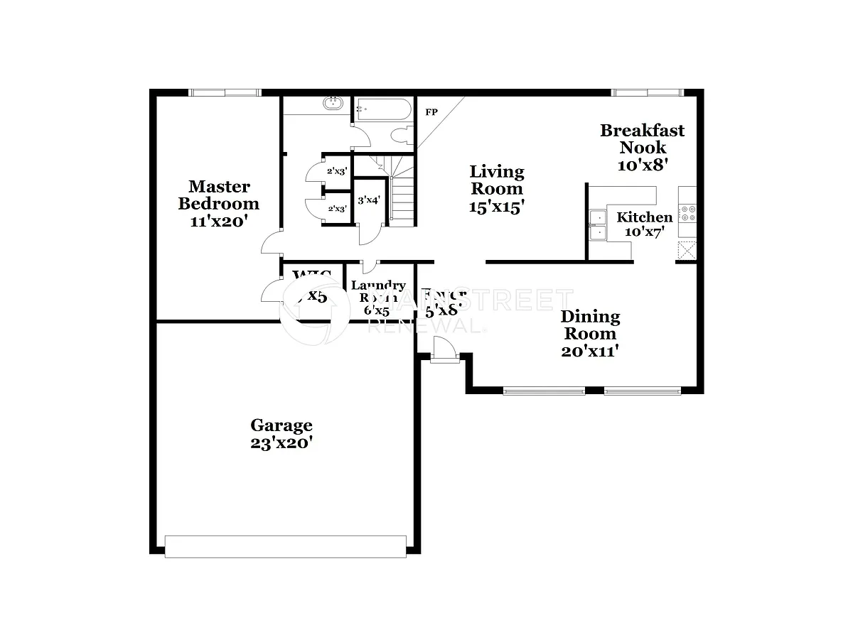 Floor Plan - 7546 Fairington Dr