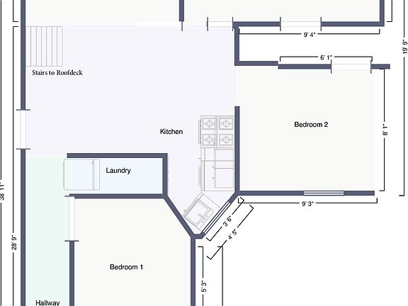 2nd image of 93 India St APT 3B