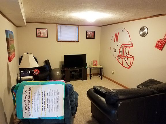 Basement living area