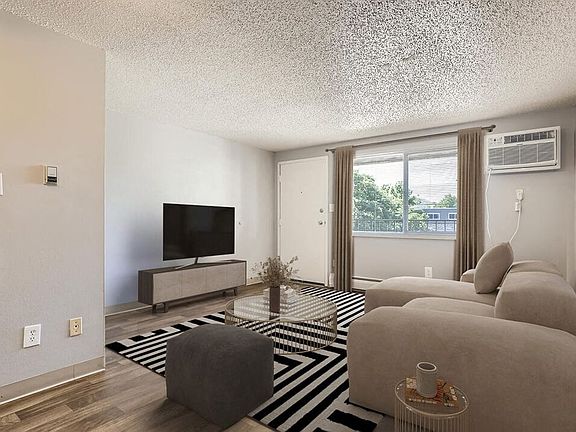 Sunlit Living Room & Entertainment Area