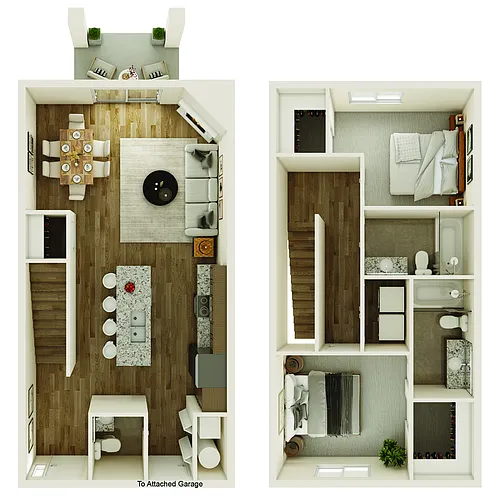 Floor plan Lenox Villa
