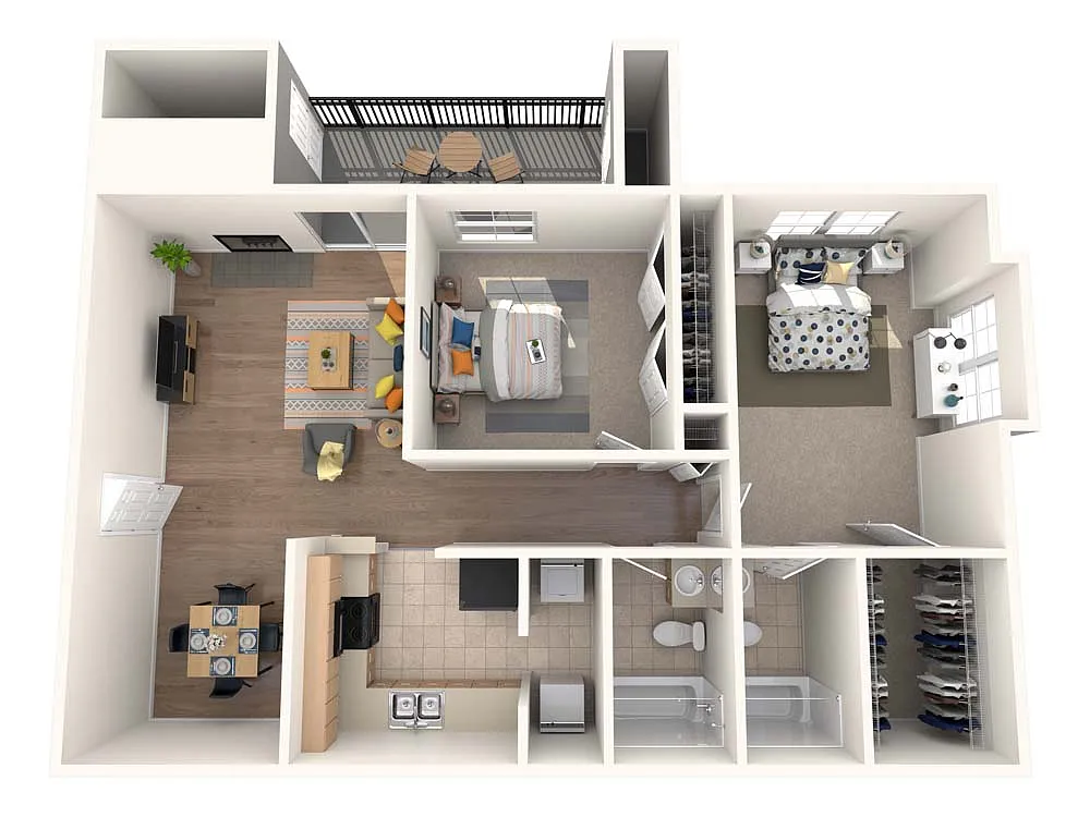 Floor plan B2