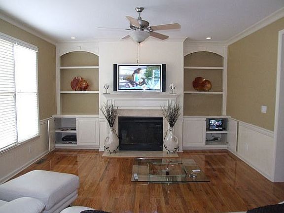 Polyurethene hardwoods throughout the home.