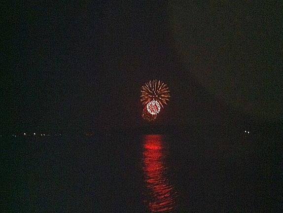 Billy Dreher Fireworks view