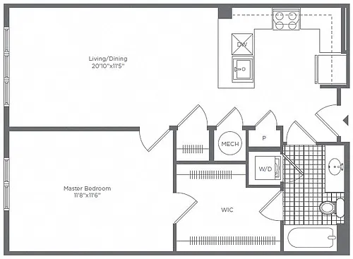 Floor plan A1M3