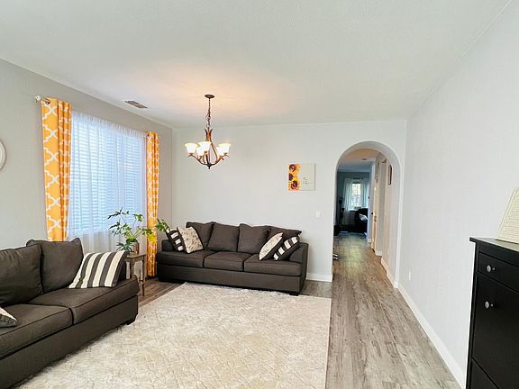 Living room area by front door