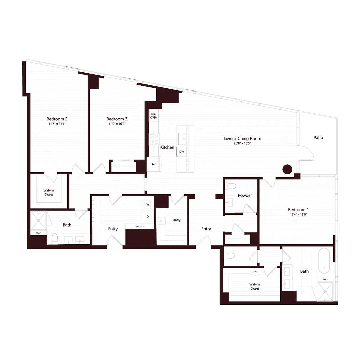 Floor plan Empire
