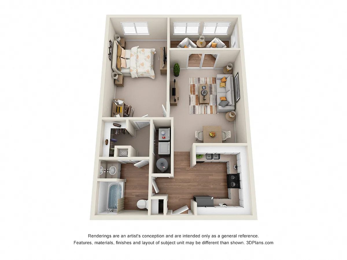 Floor plan Hawthorne