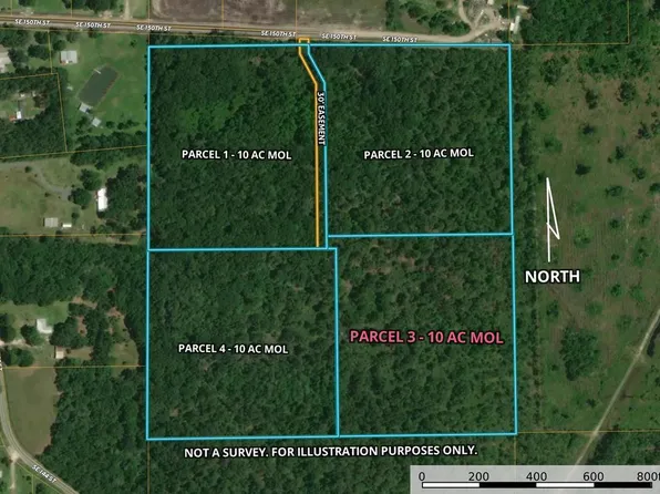 Parcel 3 SE 150th St, Starke, FL 32091