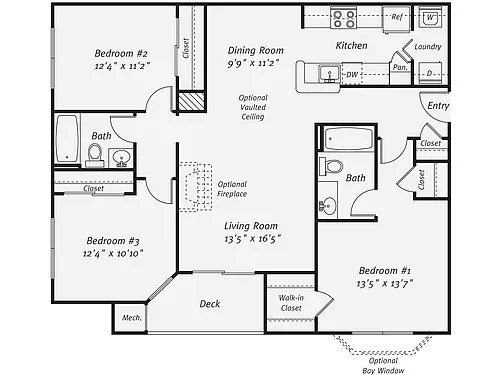 Floor plan CF1