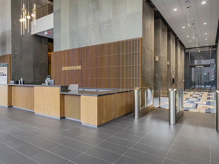 Front Desk and Elevator Access