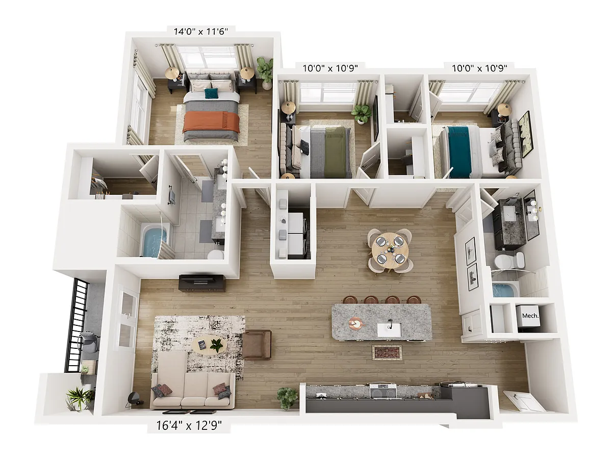 Floor plan C2