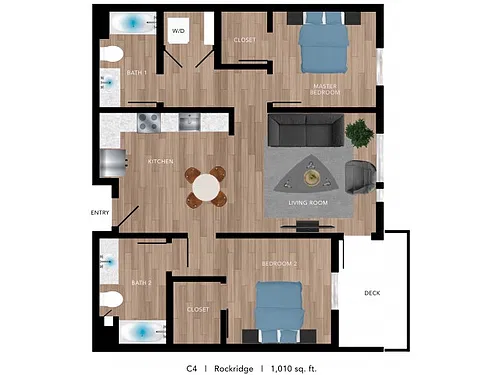 Floor plan C4 Rockridge