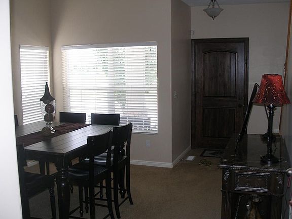 Front door from kitchen