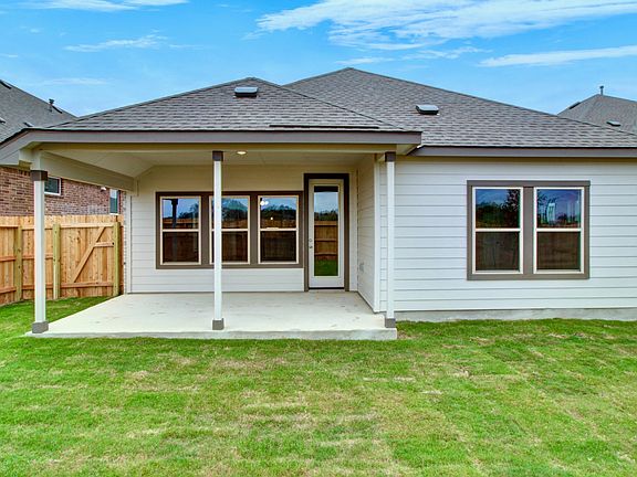 Backyard with Covered Patio