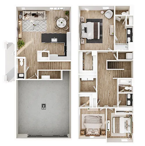 Floor plan The Sutton