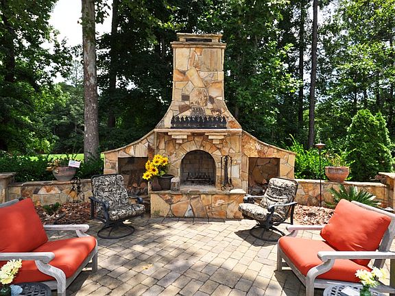 Outdoor Fireplace