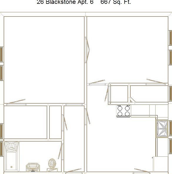 2nd image of 26 Blackstone Blvd APT 2