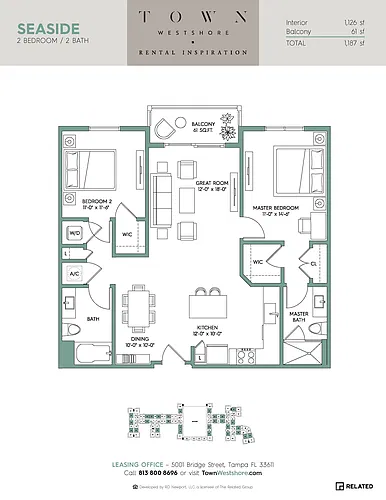Floor plan Seaside