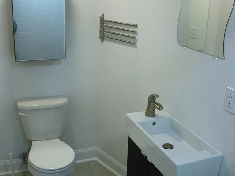Basement Bath with shower.
