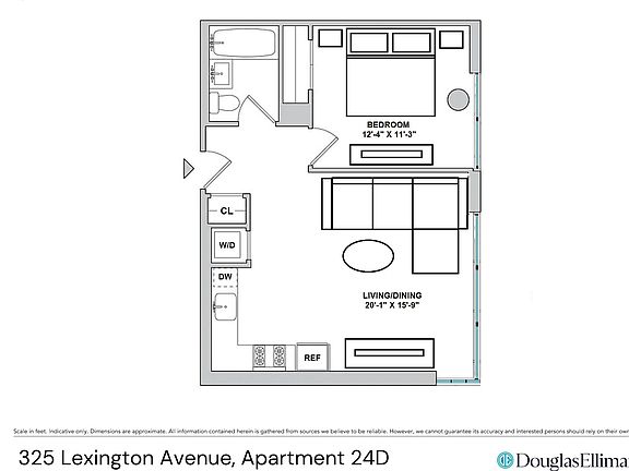 2nd image of 325 Lexington Ave APT 24D