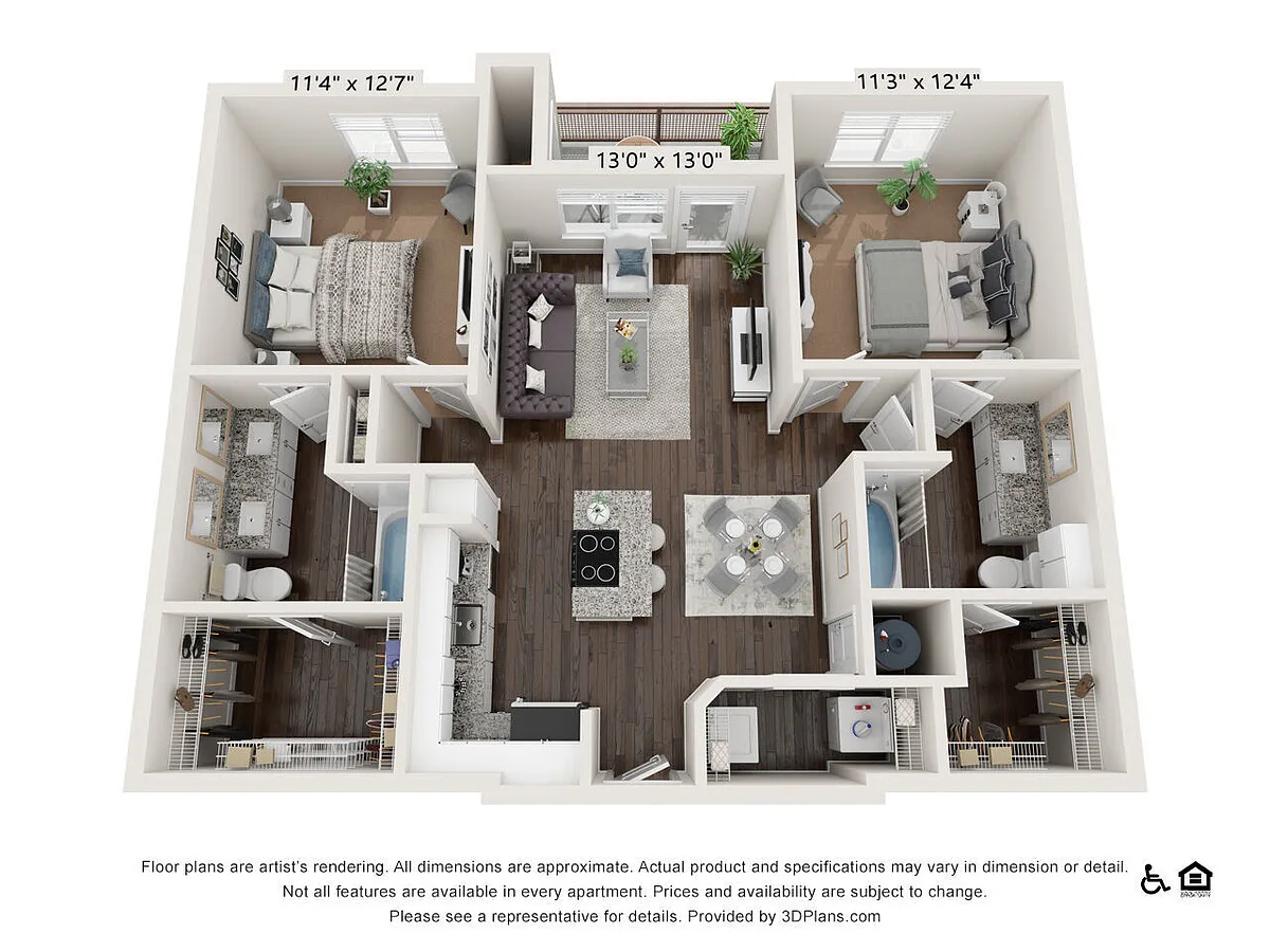 Floor plan B1