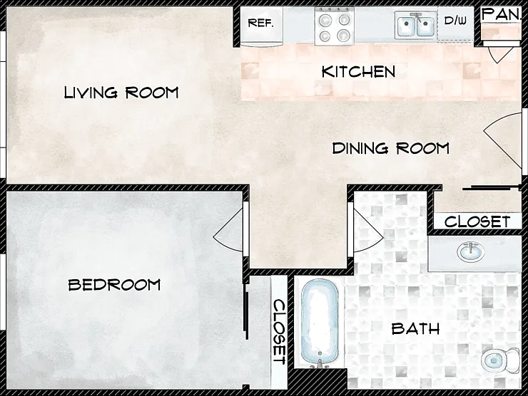 B3 Floorplan Diagram