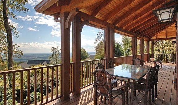 COVERED DECK VIEW