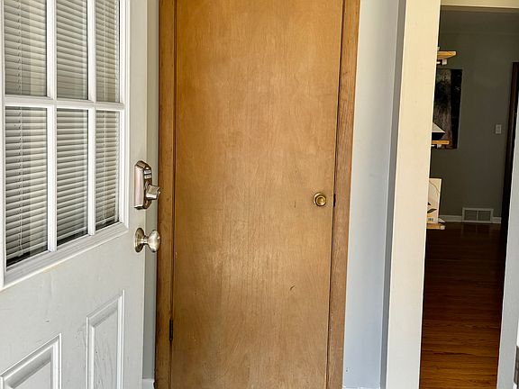 Entryway with coat closet