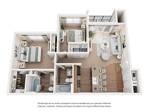 Floor plan Spruce B